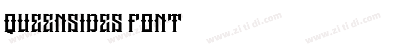Queensides font字体转换